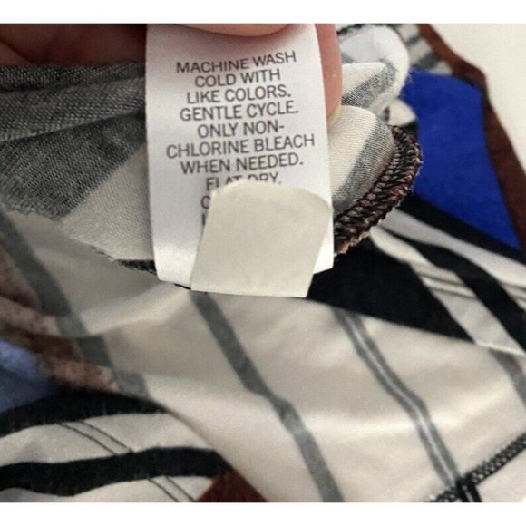 Apt. 9 Tank Shift Dress Women’s Geometric Sleeveless Stretch Scoop Neck Small - Picture 8 of 10